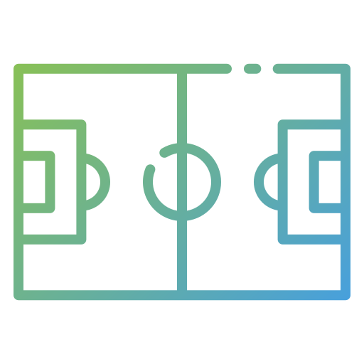 Football field Good Ware Gradient icon