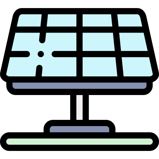 panel solar icono gratis