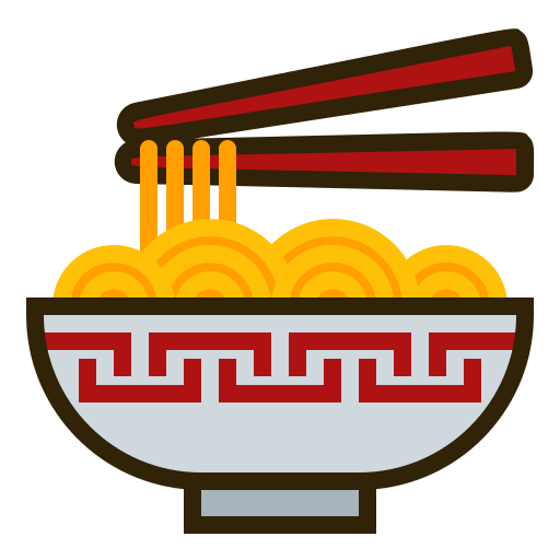 Noodles Generic Outline Color icon