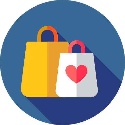 bolsas de compra icono gratis