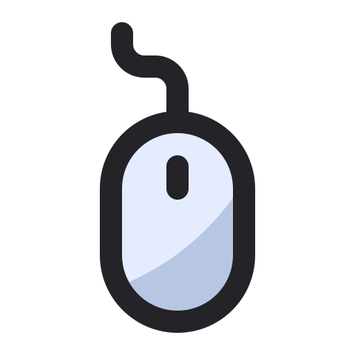 Mouse Generic Outline Color icon