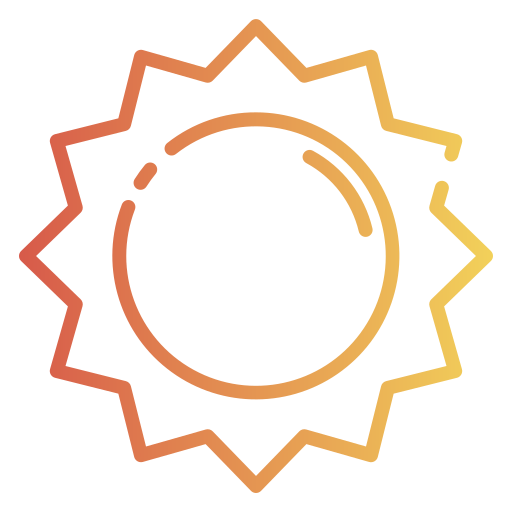 Sun free icon