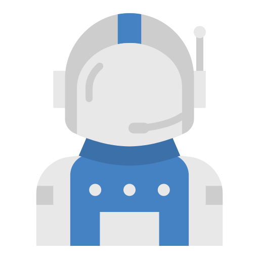 astronautas icono gratis