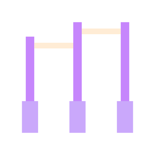 bares de gimnasio icono gratis