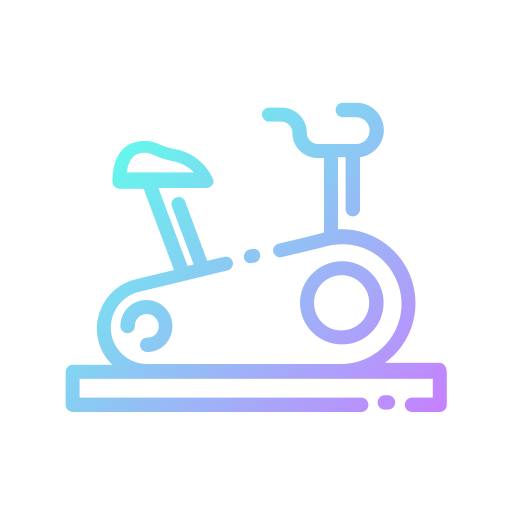 Stationary bike Good Ware Gradient icon