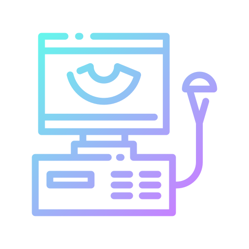 máquina de ultrasonido icono gratis