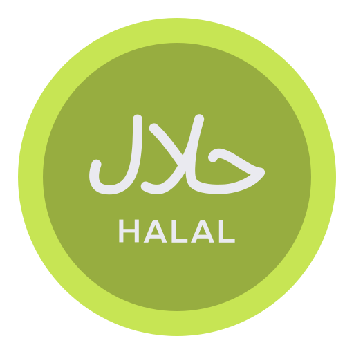 Halal free icon