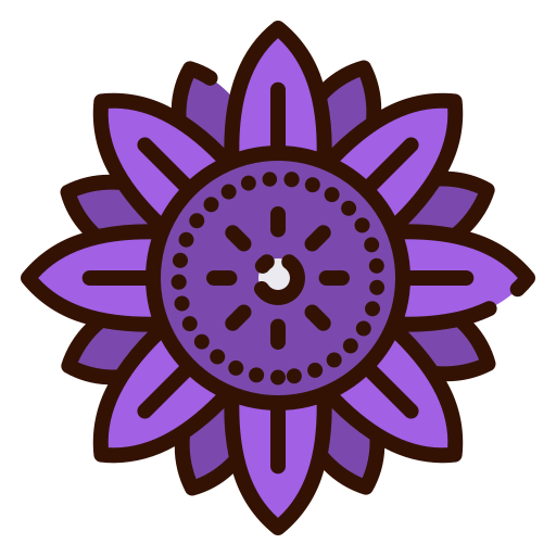 Mandala Good Ware Lineal Color Icon