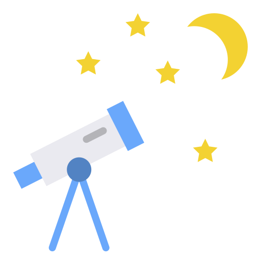 astronomía icono gratis