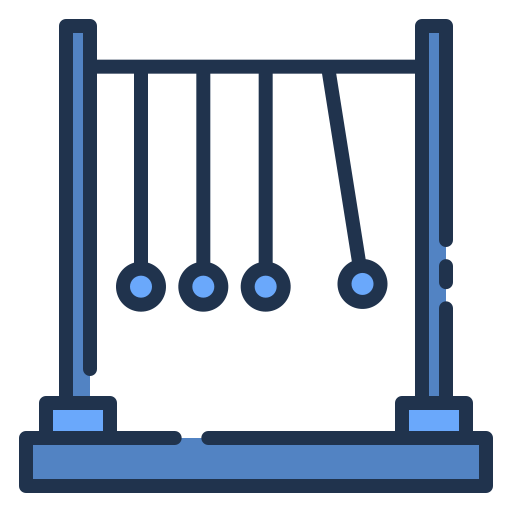 la cuna de newton icono gratis