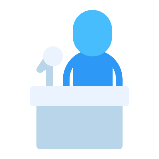conferência de imprensa grátis ícone conferência de imprensa grátis ícone