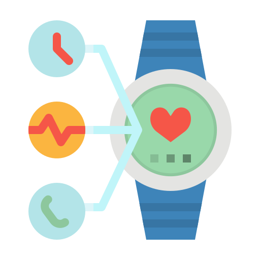 reloj inteligente icono gratis