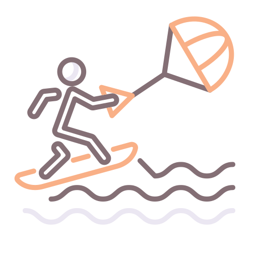 kiteboard icono gratis