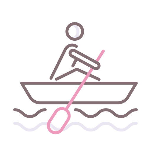 Rowing - free icon