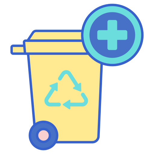 papelera de reciclaje icono gratis