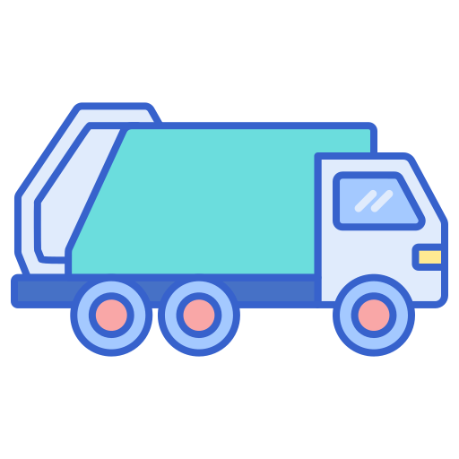 Garbage truck free icon Garbage truck free icon
