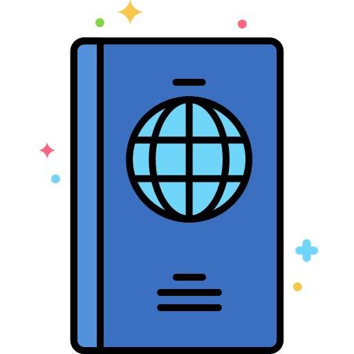 passaporte grátis ícone passaporte grátis ícone