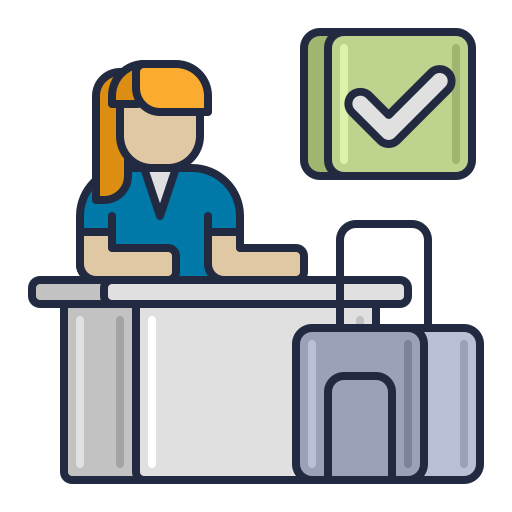 Check in free icon Check in free icon