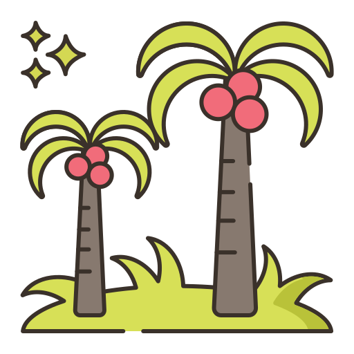 Palm tree free icon Palm tree free icon