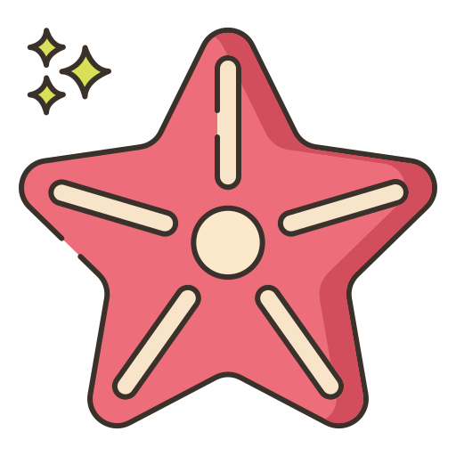 estrella de mar icono gratis