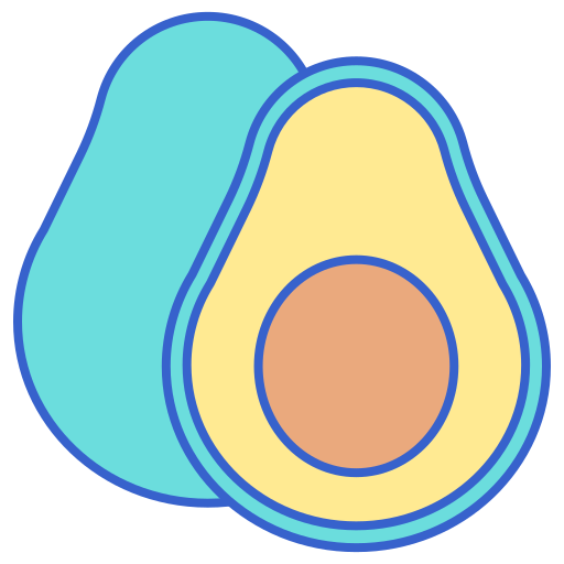 Avocado free icon Avocado free icon