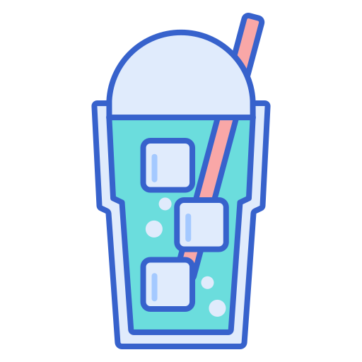 Soda Flaticons Lineal Color icon