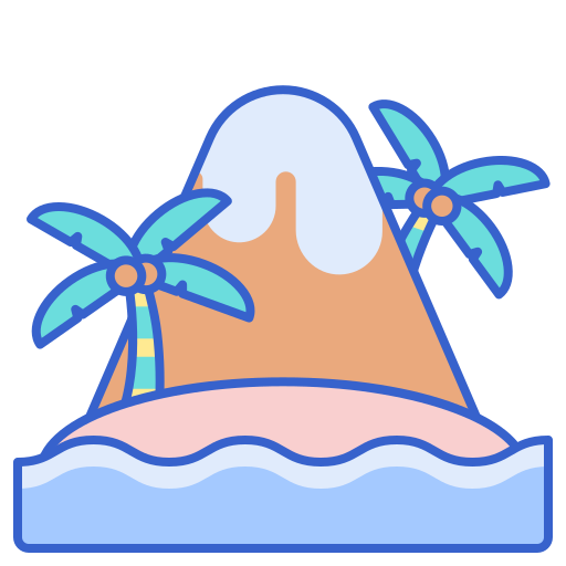 Island - Free nature icons