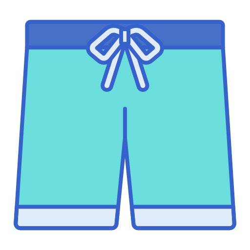 Swimming trunks - free icon