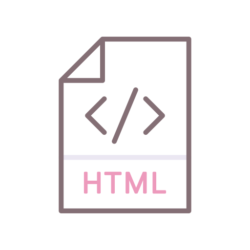 html icono gratis