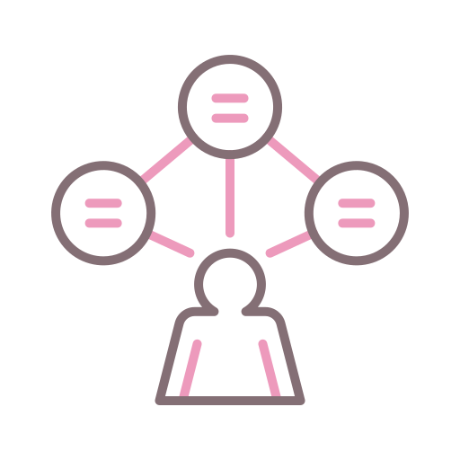 caso de estudio icono gratis