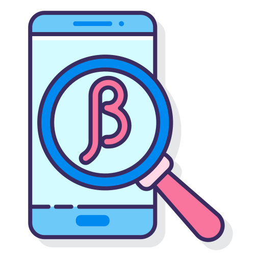 Beta free icon