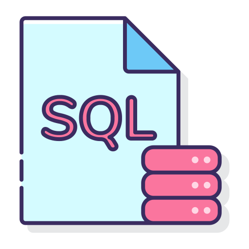 Sql Flaticons Lineal Color Icon