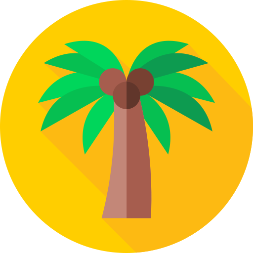 palmera icono gratis