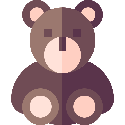 oso de peluche icono gratis