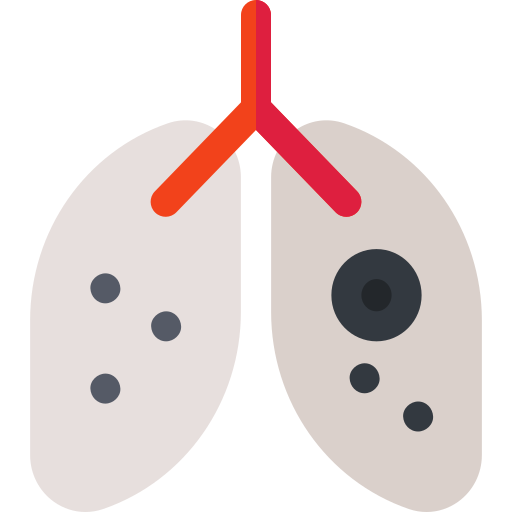 cancer du poumon Icône gratuit