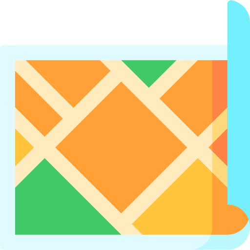 Street map - free icon