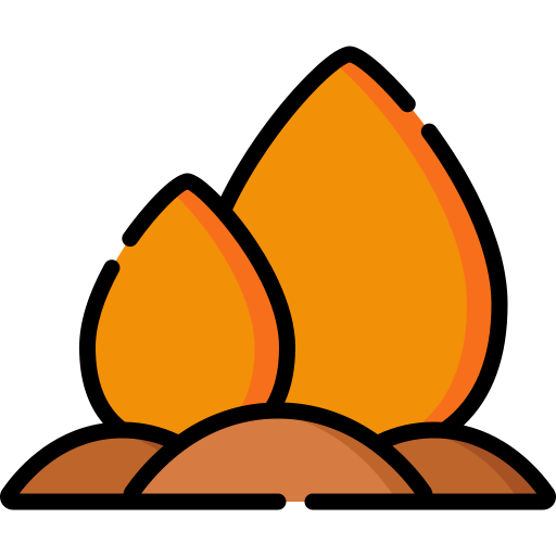 hoguera icono gratis