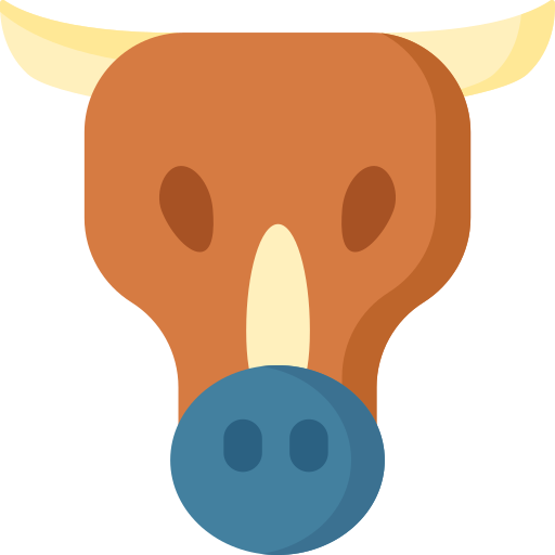 vaca icono gratis