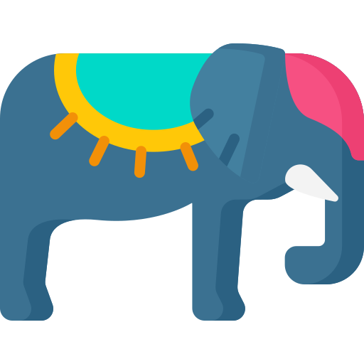 Elephant Special Flat Icon