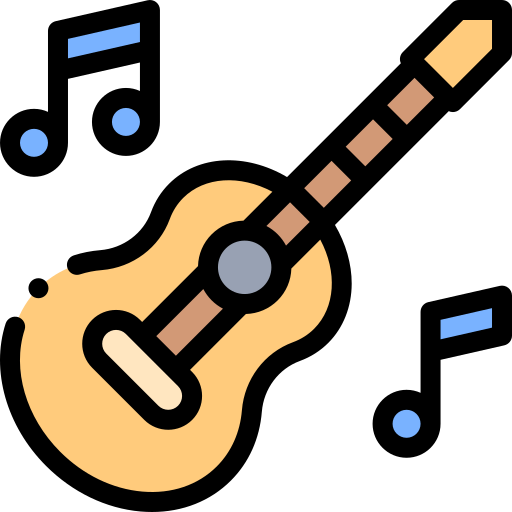 guitarra icono gratis