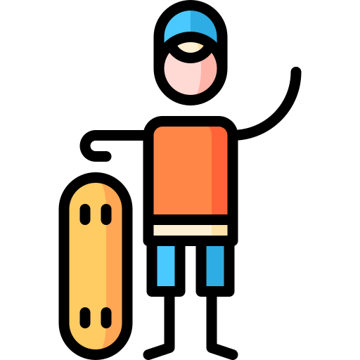 faire de la planche à roulettes Icône gratuit faire de la planche à roulettes Icône gratuit