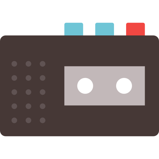 Cassette free icon