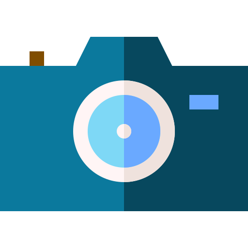 Camera Basic Straight Flat icon