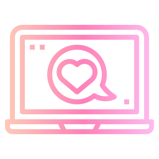 Online chat free icon