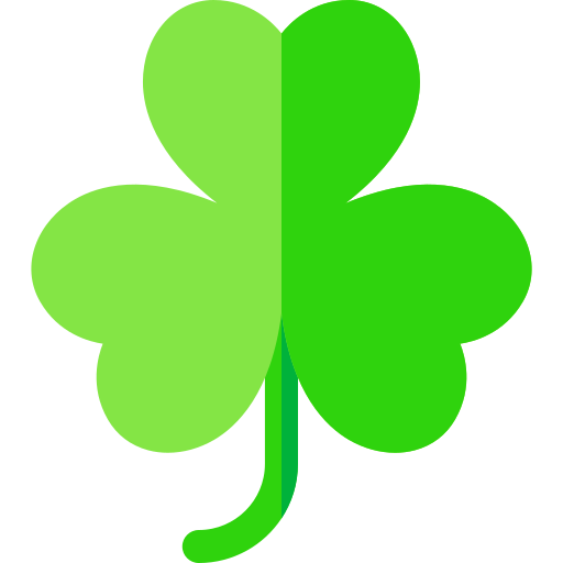 Clover Basic Rounded Flat icon