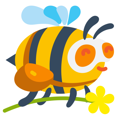 abeja icono gratis