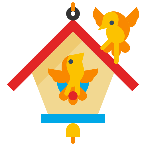 casa del pájaro icono gratis