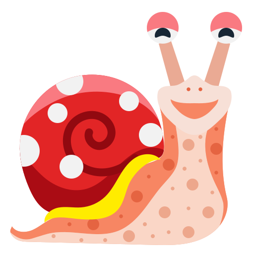 baba de caracol icono gratis