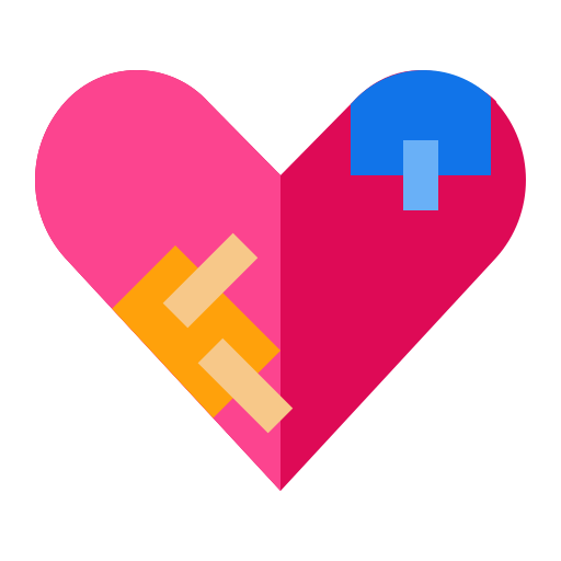 Broken heart free icon