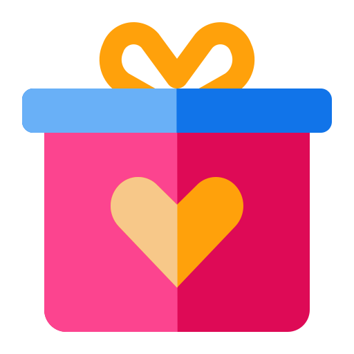 caja de regalo icono gratis